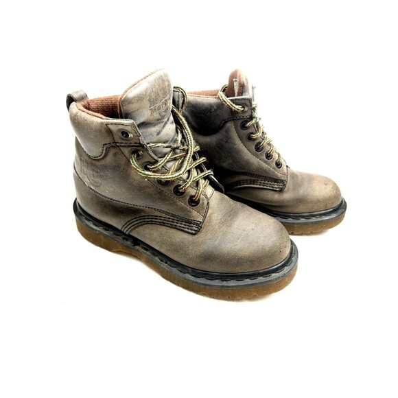 Doc Dr. Martens 8283 Boots Men’s UK 5 US 6 Gray Made In England Vintage - Picture 3 of 12